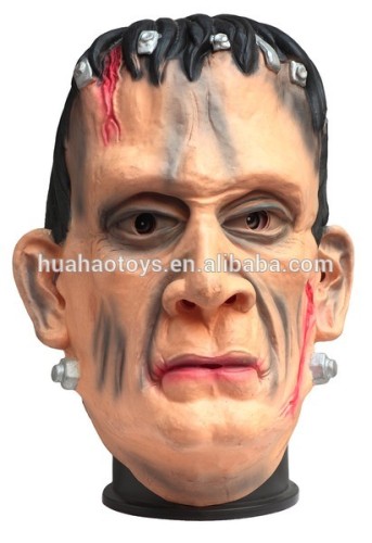 deluxe quality latex war halloween eva injured man mask wholesale strict face