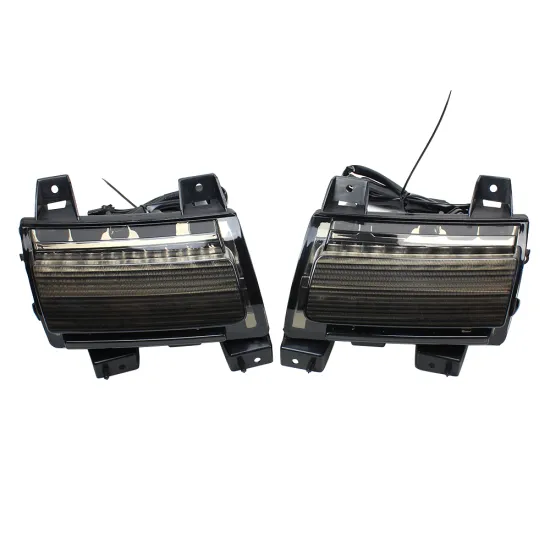 Jeep Wrangler JL 2018-2020 Sport Smoked LED Fender Daytime Running Turn Signal Lights Kits