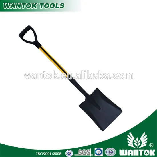 S519EY Heavy duty fiberglass handle shovel