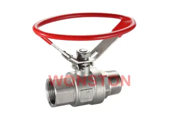 Stainless Steel 2PC Ball Valve with Oval Handle