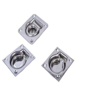 Container Lashing D-Ring: Steel Tie Down D-Ring for Truck Trailers and Trailers