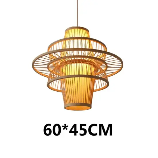 ISHINE Wooden Simple Energy Saving Pendant Light
