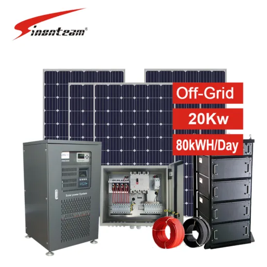 20kW Off Grid Solar Panel System - Home Solar Power Solution