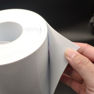 white pvc film opaque buildingmaterial Flame-retardant
