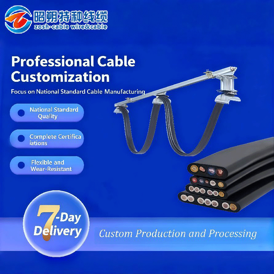 Cable plano para grúa pórtico YFFBG