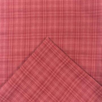Tissu de chemise à carreaux en coton rayonne teint