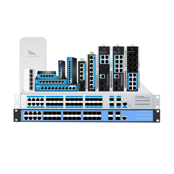 L3 Rackmount Fiber 24-Port Management Gigabit Switch with 4 Ports SFP/RJ45