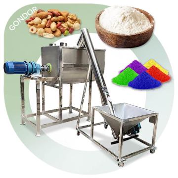 1000 kg di miscelatore a nastro in acciaio inossidabile di grado alimentare per spezie e latte in polvere
