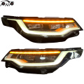 Faróis de LED Matrix para Land Rover Discovery 5