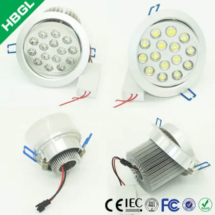 china top 10 brand HBGL LED ceiling lights 1-20w CE ROHS led ceiling lamps