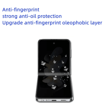 Anti Spy Folding Screen Protector för Samsung Flip3/4