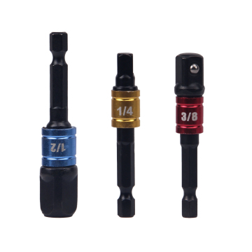 3/8 Inch Drill Bit Extension Socket Holder - Universal Impact Drill Adapter
