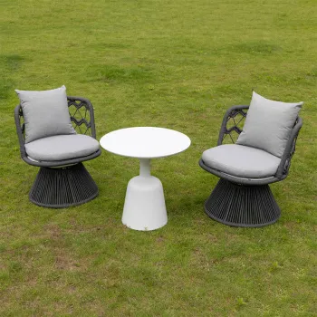 Wholesale Modern Outdoor Woven Rope Patio Furniture Set