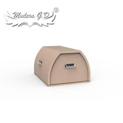 Flat-roofed cottage car camp Creative Motel customizes prefabricated homes