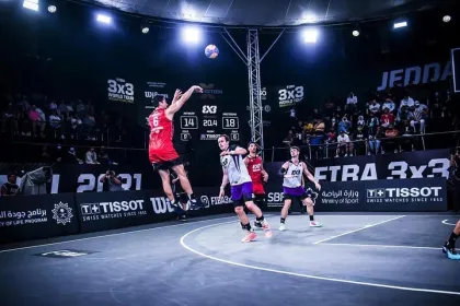 Olympic 3x3 official court SES Elite Battle-I Battle-III