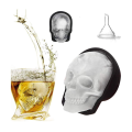 Custom Large 3D Skull Silicone Ice Cube Brickor