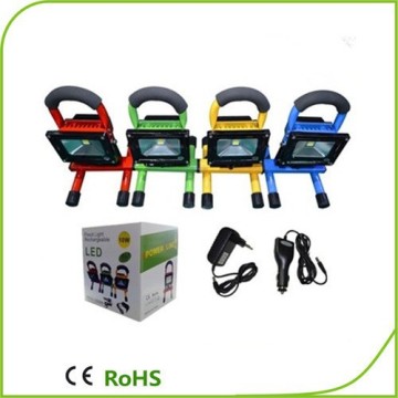 rechargeable battery operated led miner flood light bar 24v 50w