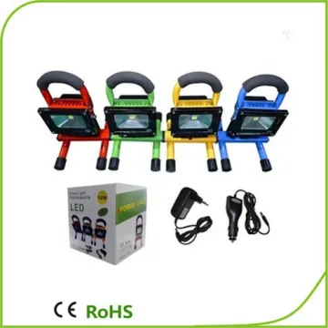 rechargeable battery operated led miner flood light bar 24v 50w