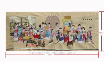 Cross Stitch 100% Hand Made Cotton Material Bahan Jualan Panas pada tahun 2015
