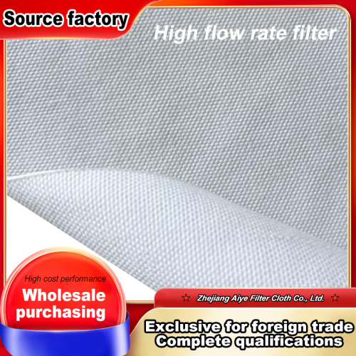 Tela filtrante de filamento de poliéster de alta resistencia