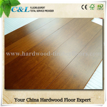 C&L UV lacquer smooth Taun engineered wood flooring