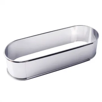 Stainless Steel Oval Adjustable Cake Ring Mousse Baking Mold