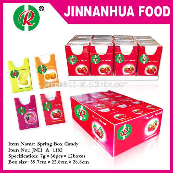 spring box fruit hard candy