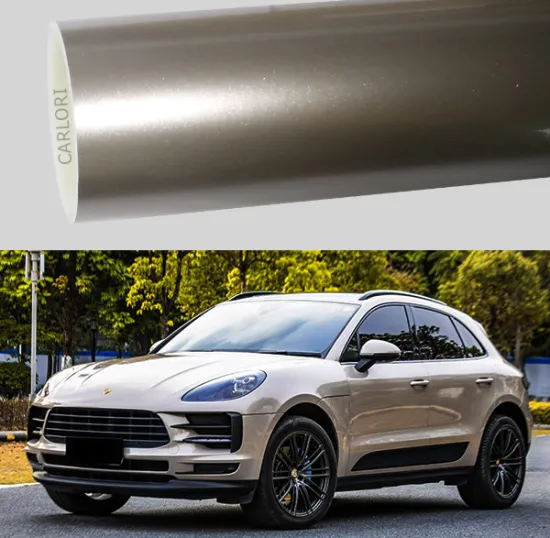 metallic gloss gold car wrap vinyl