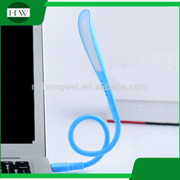 plastic mini portable folding foldable eye protection soft usb led study reading night lamp light with three intensity levels