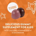 Altura de crecimiento gummies niños cultivando huesos músculos calcio