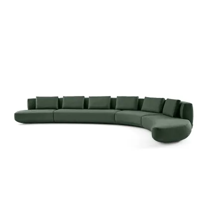 Nordic Modern C Shape Leisure Sectional Sofa