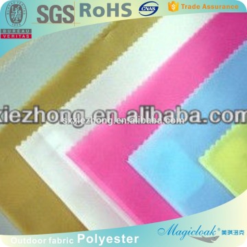 Waterproof Fabrics! 100% Polyester PU Coating Family Tent Taffeta Fabrics