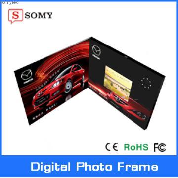 3.5 inch wholesale good price newly 320*240 TFT video greeting card
