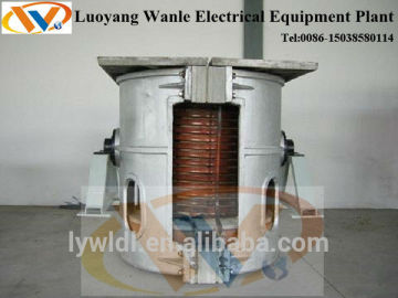 1ton induction copper melt furnace