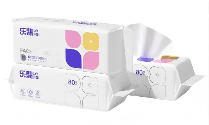 Gentle Makeup Remover Dry Cleansing Wipes