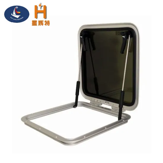 Marine Supplies Square Aluminum Boat Deck Hatch