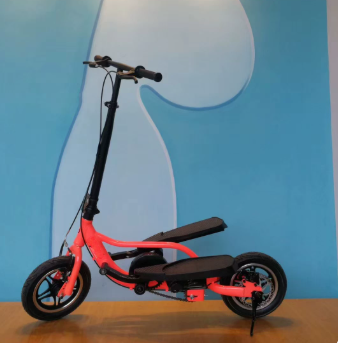 OEM 12-Inch Folding Stand-Up Pedal Bike - Indoor & Outdoor Dual-Use Fitness Commuter Scooter Bike