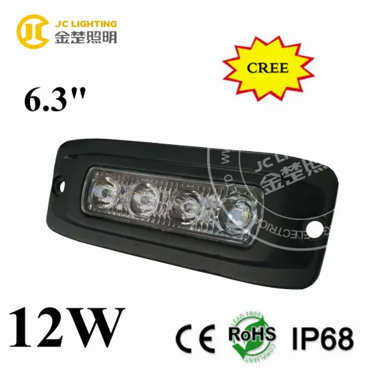China 2016 new products 12w car led headlight with spot/flood beam, electric motor 12v 12w led lights cree