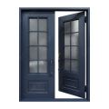 Perfect Wrought Iron Design Double Front Entry Doors