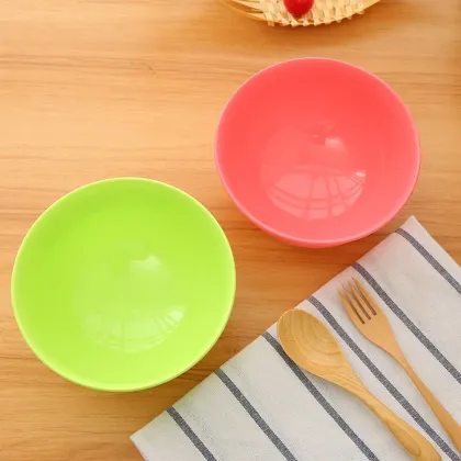 Pure Color Hand-Pulled Food Bow