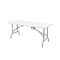 outdoor party using folding table