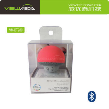 Hot selling mini portable Bluetooth speaker mushroom cartoon wireless speaker