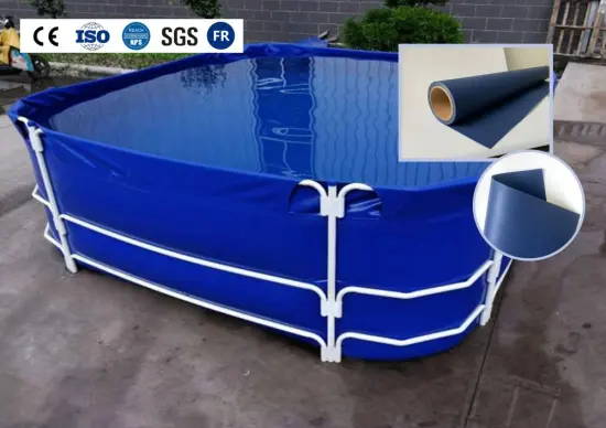 Polyolefin Fish Tank Aquaculture Cover Tarpaulin Fabric