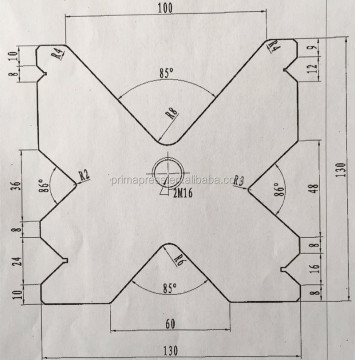 Maanshan Used CNC Hydraulic Sheet Metal Press Brake Upper Die for Bending Machine