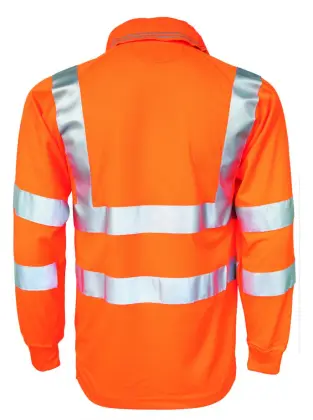 High visibility bird eye polo shirt