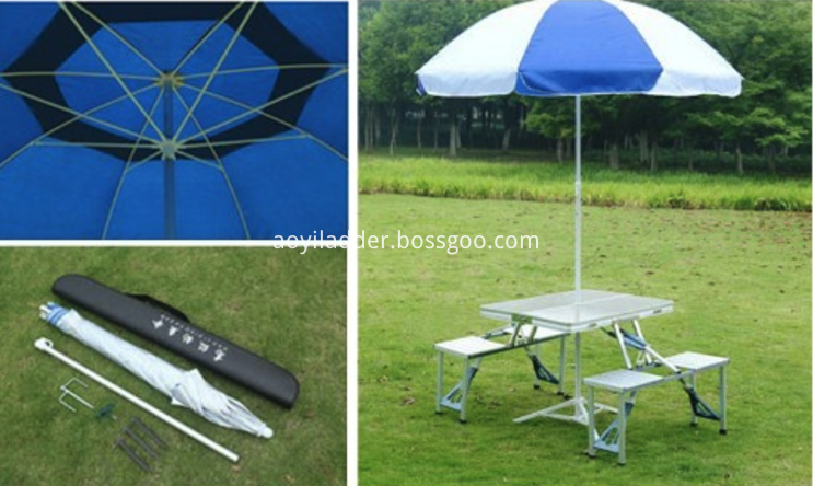 Aluminum folding table       