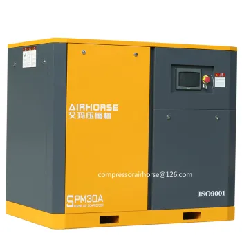 75kw double screw air compressor 230v 460v 60hz