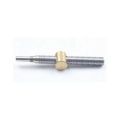 Large lead lead screw with brass nut Tr14x12