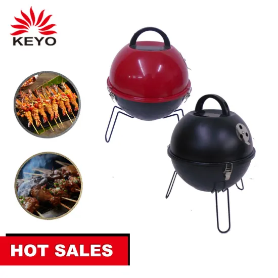 Commercial portable mini Round Outdoor Barbecue Table Top Charcoal bbq Grill