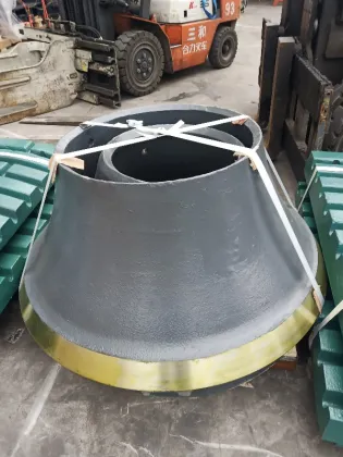 ch430 cone crusher spare parts manlte and concave